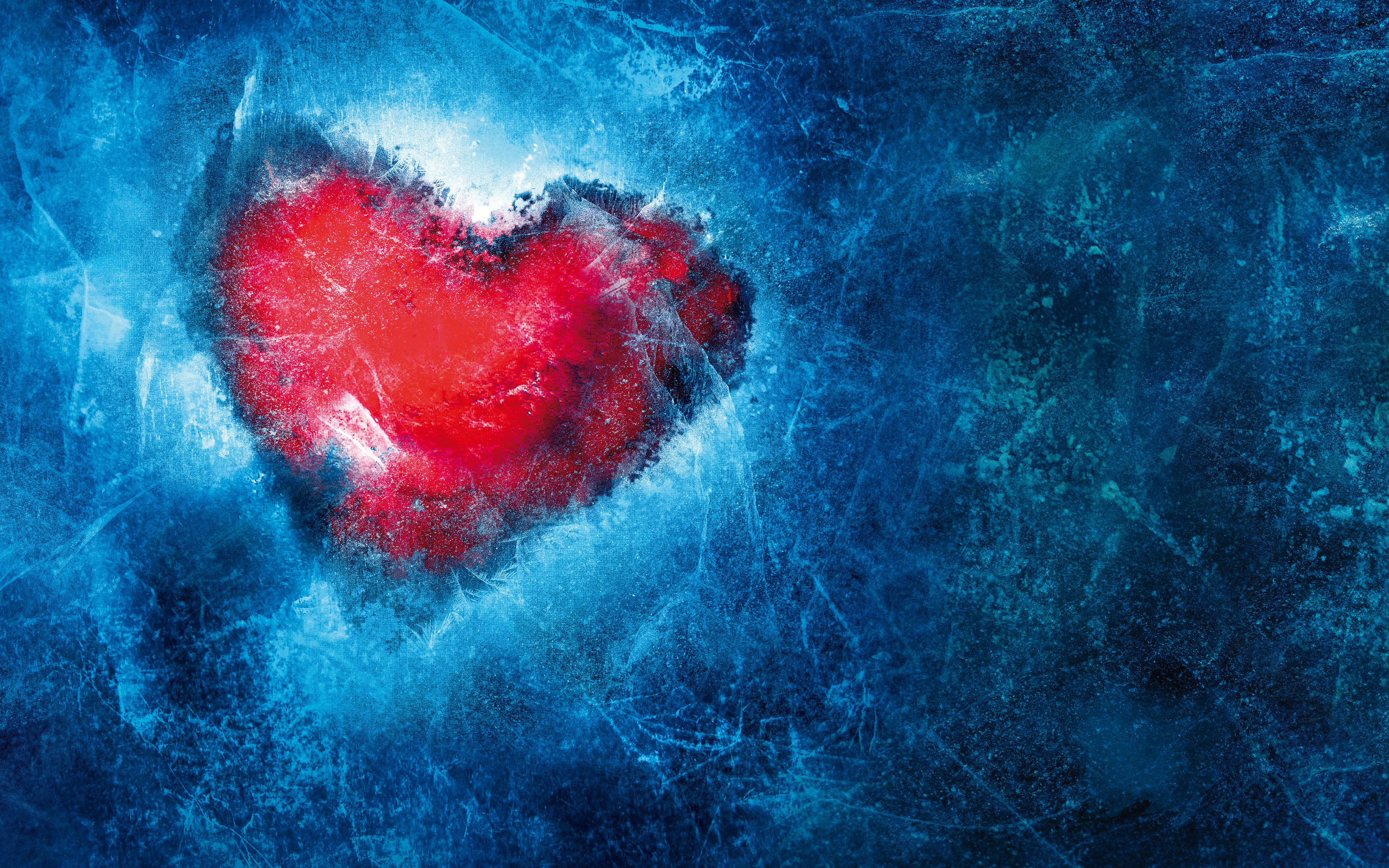 Frozen Love Heart1847010466 - Frozen Love Heart - Love, Heart, Frozen, CGI